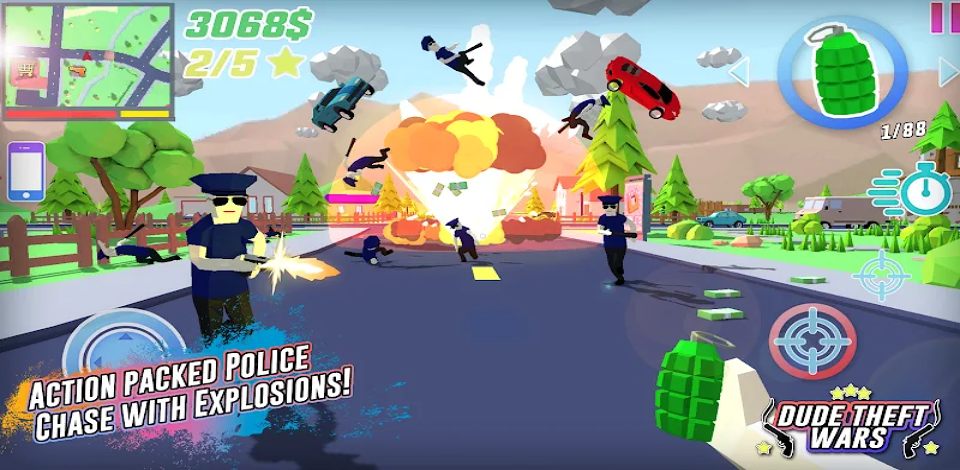 Giới thiệu về Dude Theft Wars