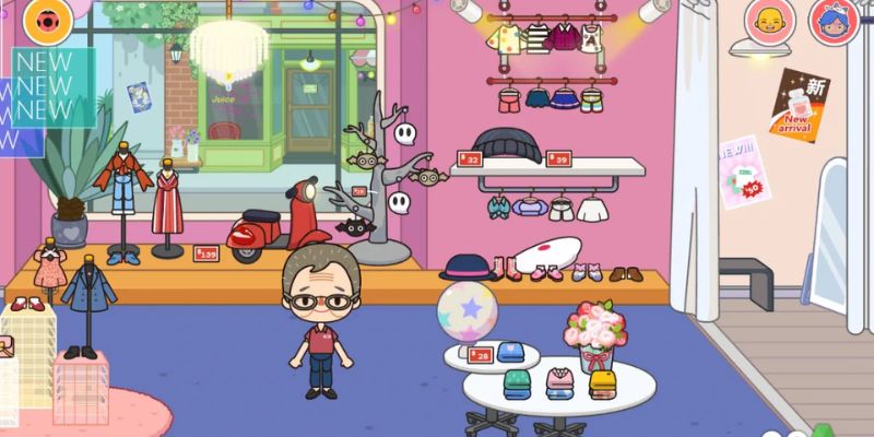 Tạo dựng thế giới Miga của riêng bạn trong Miga Town: My World với tính năng mở khóa tất cả.