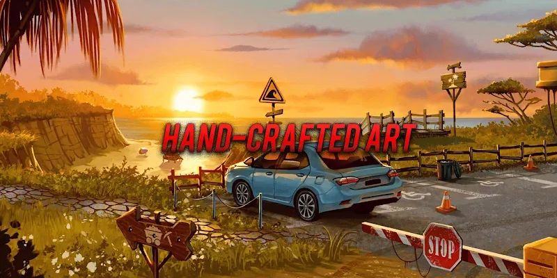 Hình ảnh của một cảnh điều tra trong game Nobodies: After Death.