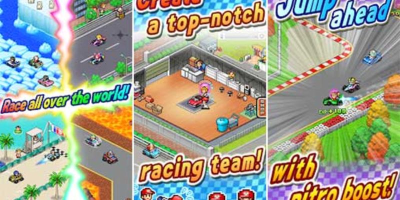 Lựa chọn xe đua và chiến lược phát triển trong Grand Prix Story 2"