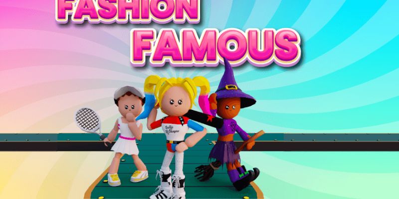 Alt: Hình ảnh người chơi tham gia vào một sự kiện thời trang trong Fashion Famous Mod APK.