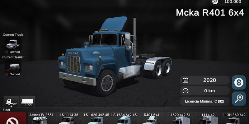 Grand Truck Simulator 2 vehicles