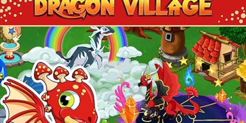 Khám phá thế giới rồng trong Dragon Village với tính năng vô hạn tiền và mỏ mới