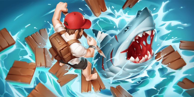 Trải nghiệm sinh tồn với vô hạn tiền trong Grand Survival: Raft Adventure