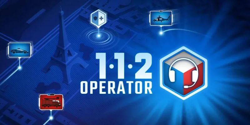 Alt: Hình ảnh các phương tiện cứu hộ đang di chuyển trong 112 Operator Mod APK.