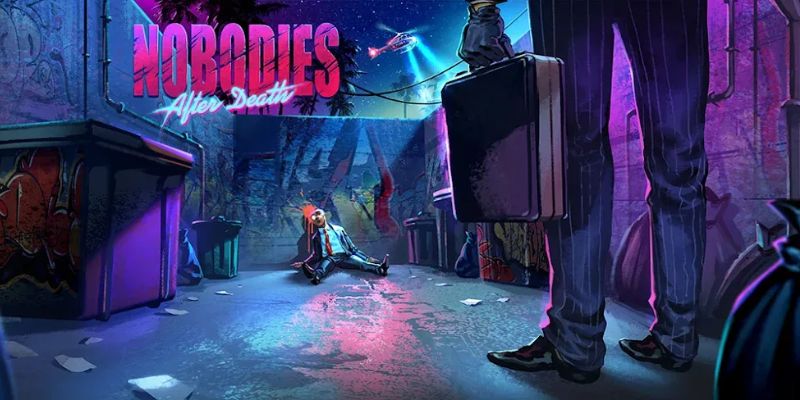 Hình ảnh từ game Nobodies: After Death với những màn phá án gay cấn.