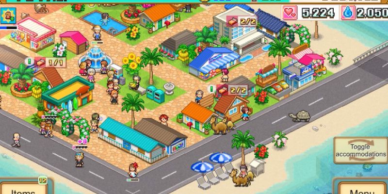 Tropical Resort Story – Xây dựng và quản lý khu nghỉ dưỡng tuyệt vời