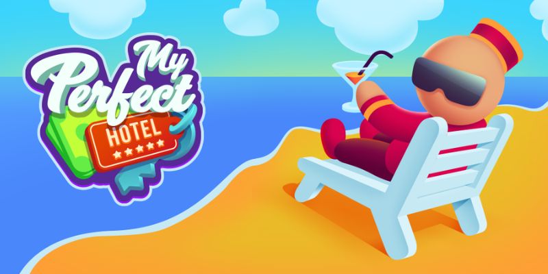 Alt: Hình ảnh người chơi đang nâng cấp khách sạn trong My Perfect Hotel.