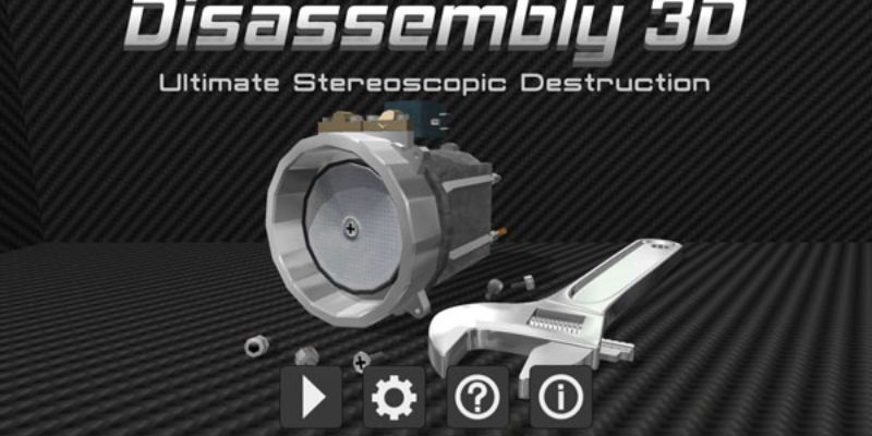 Alt: Hình ảnh tháo lắp một chiếc máy tính trong game Disassembly 3D.